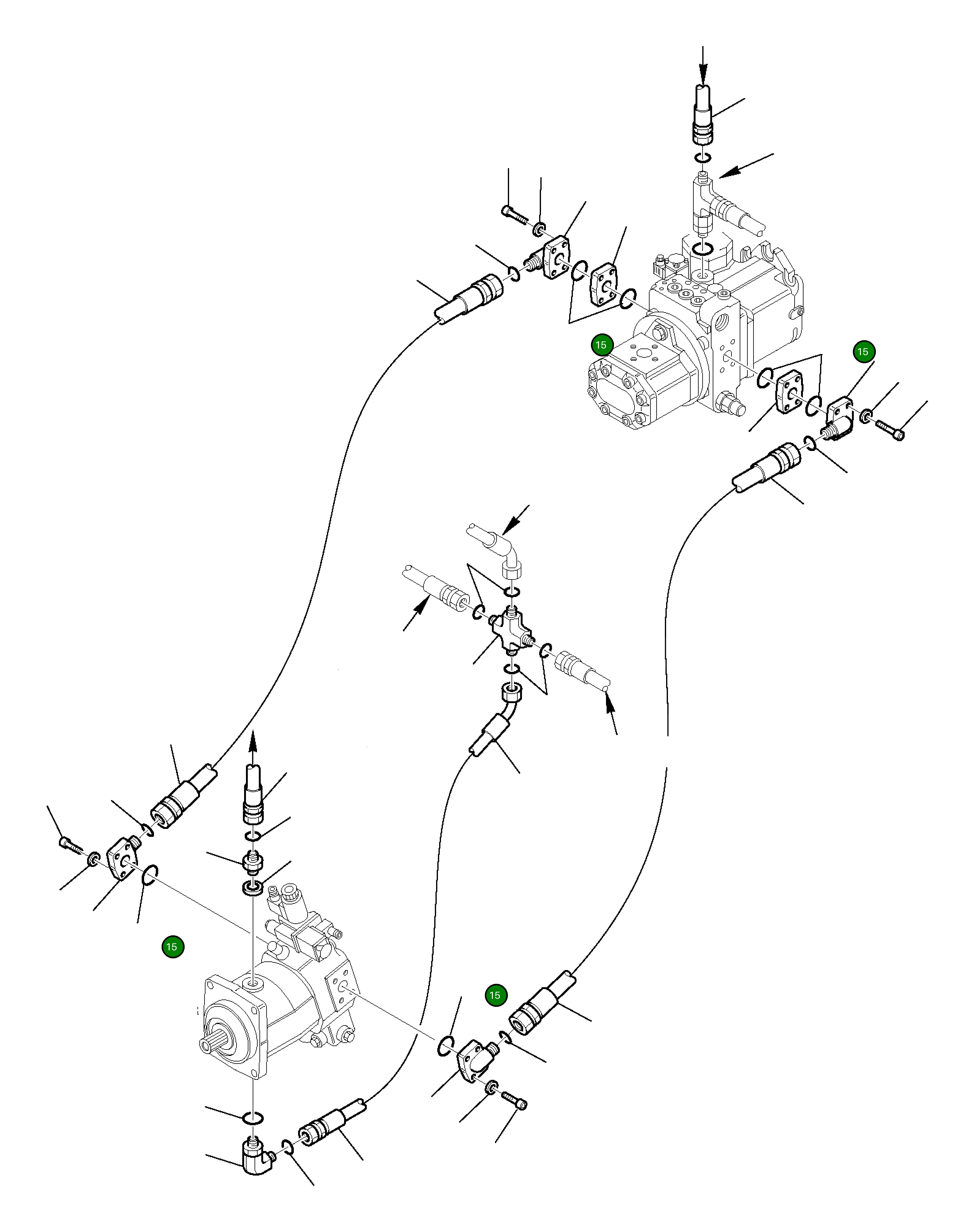 Кольцо уплотнительное (O-Ring) 855051219 Komatsu