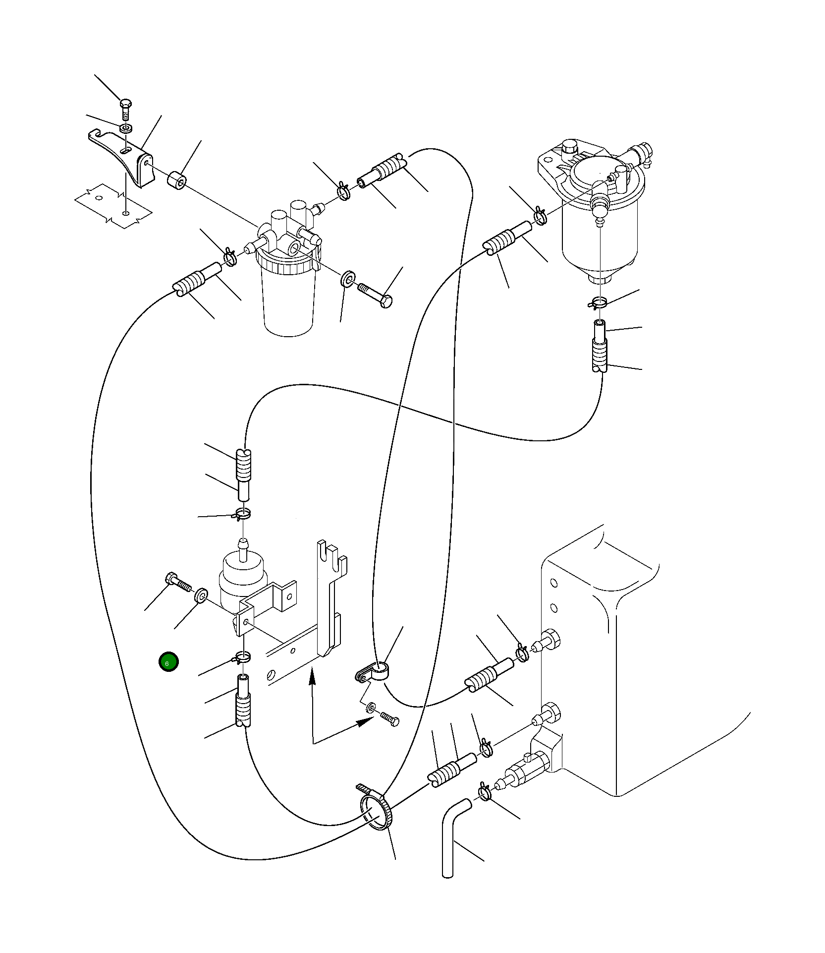 Болт 801015062 Komatsu