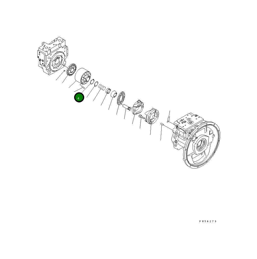 Кольцо 04065-05520 Komatsu