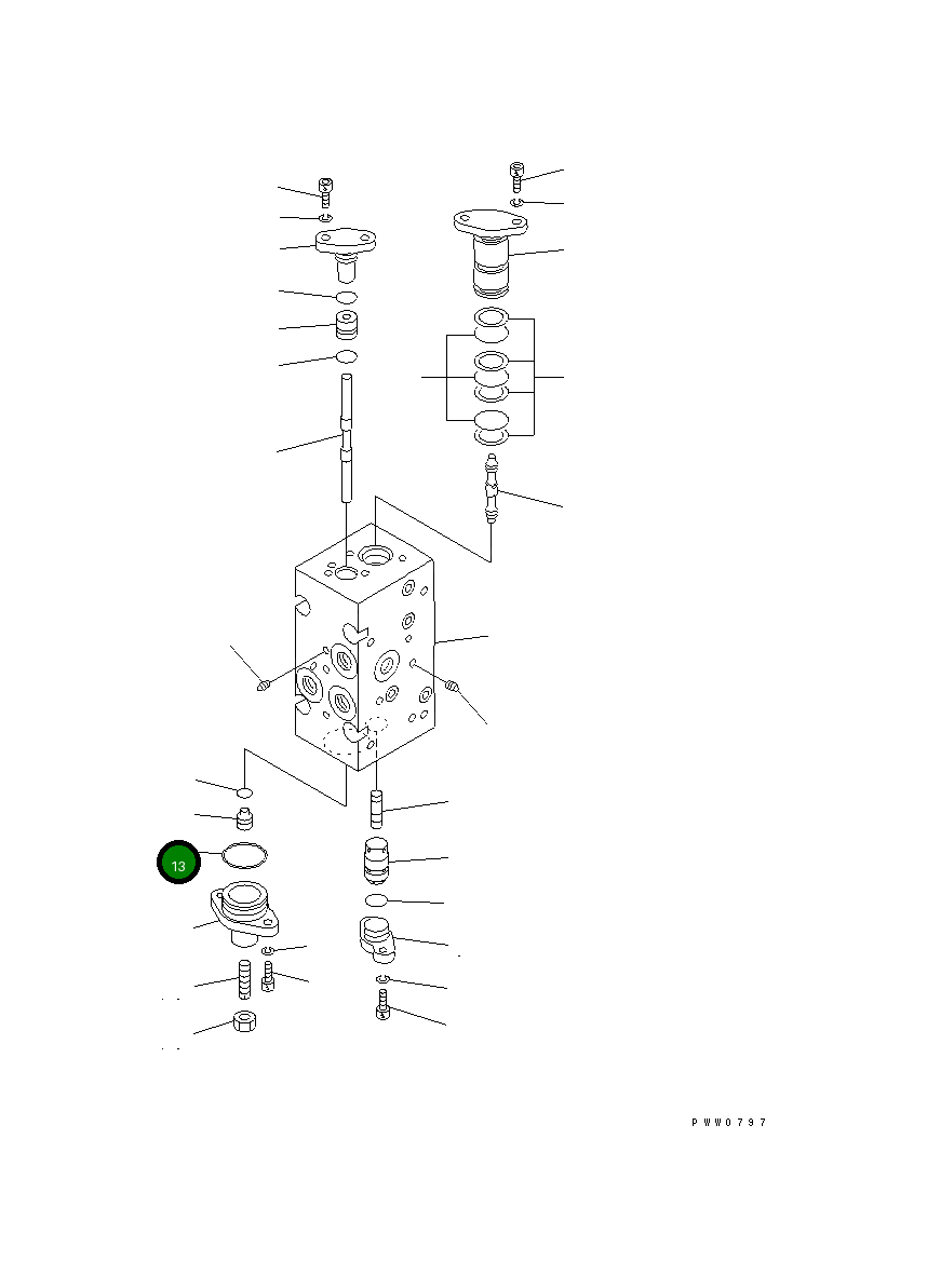 Кольцо уплотнительное (O-Ring) 07000-E3028 Komatsu