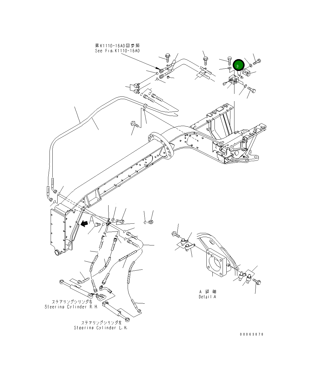 Кольцо уплотнительное (O-Ring) 07000-12022 Komatsu