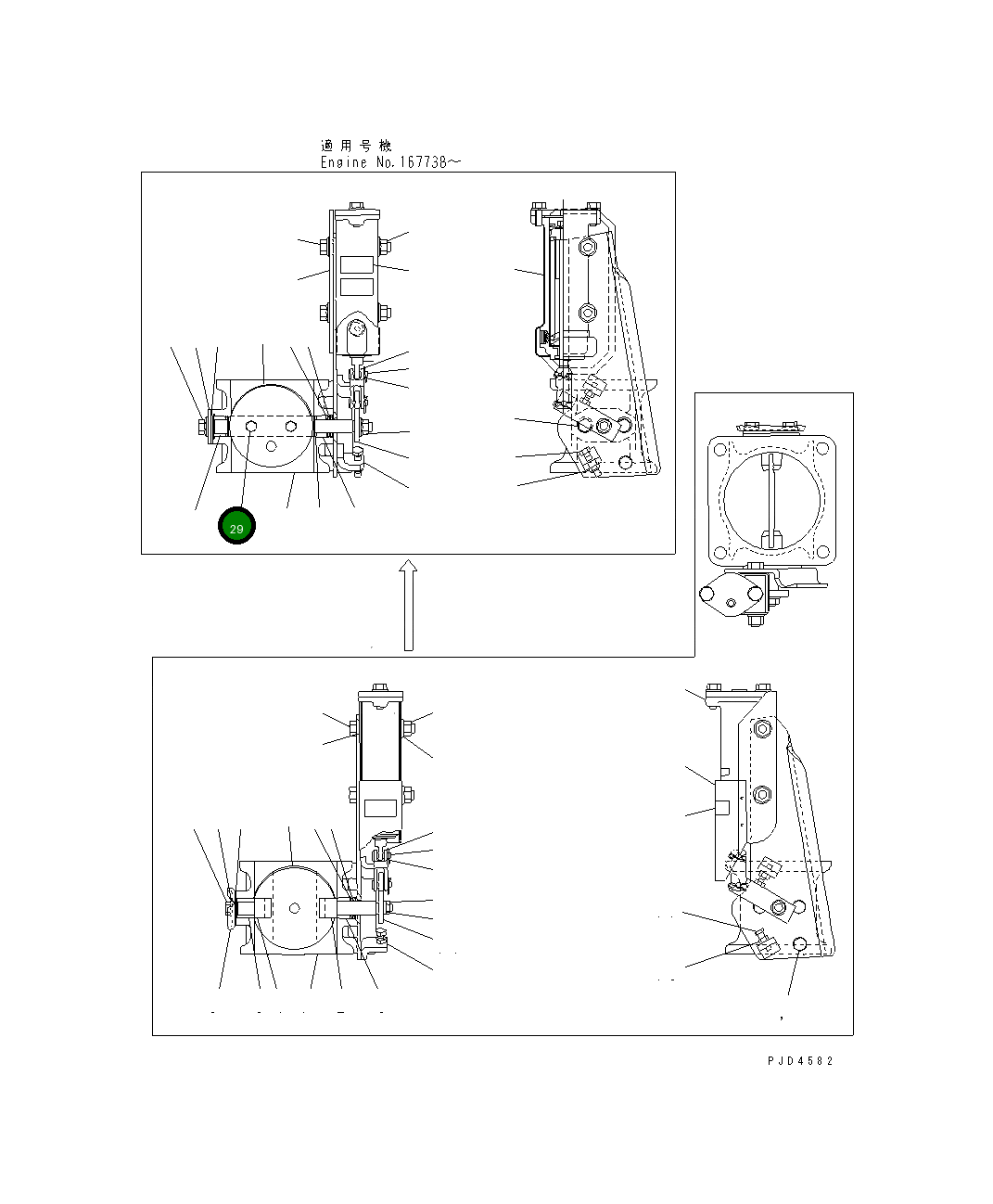 Болт JK1100-0691 Komatsu