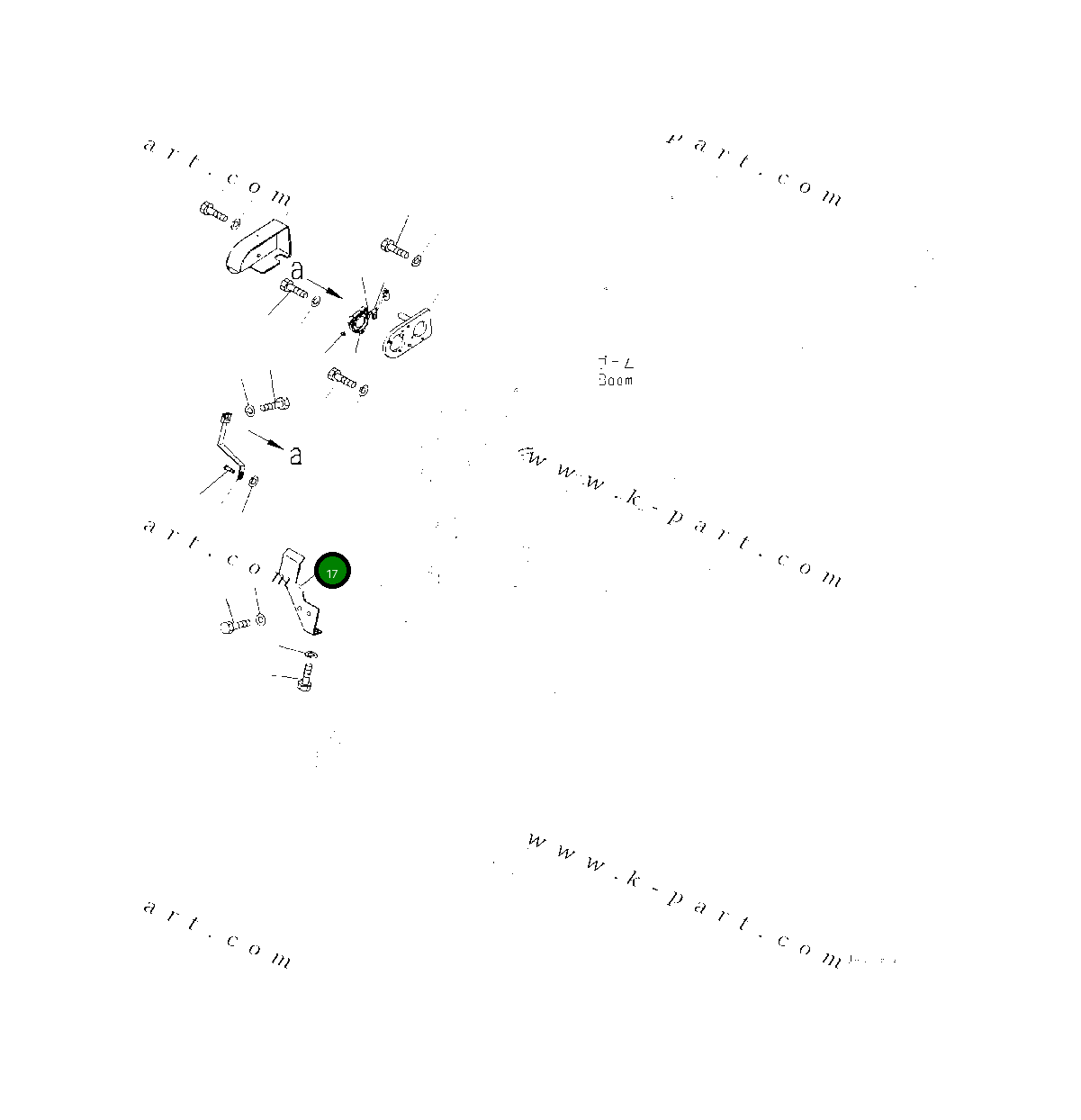 Крышка 423-70-61161  Komatsu