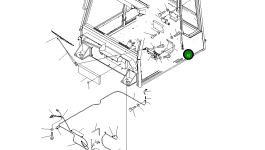 Крышка 56B-54-24991 Komatsu