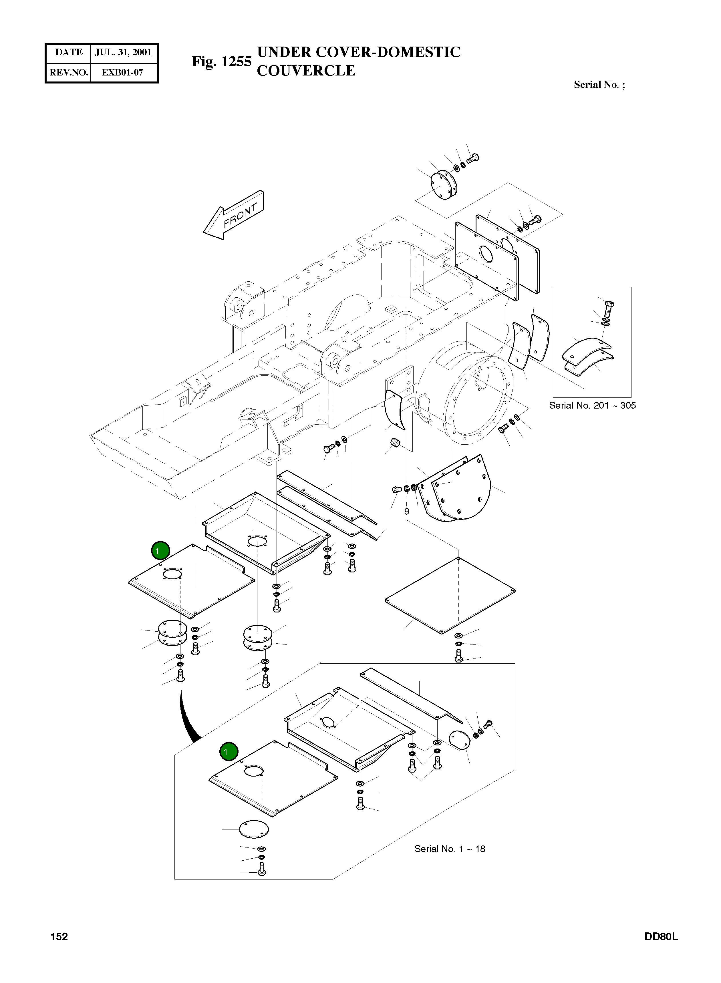Крышка 5621-2750 Komatsu