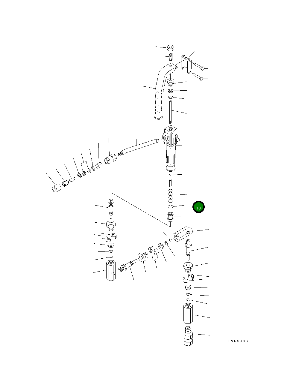 Кольцо уплотнительное (O-Ring) YU640011 Komatsu