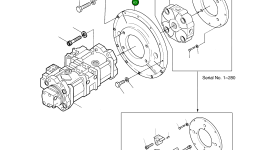 Крышка 2403-1059C Komatsu