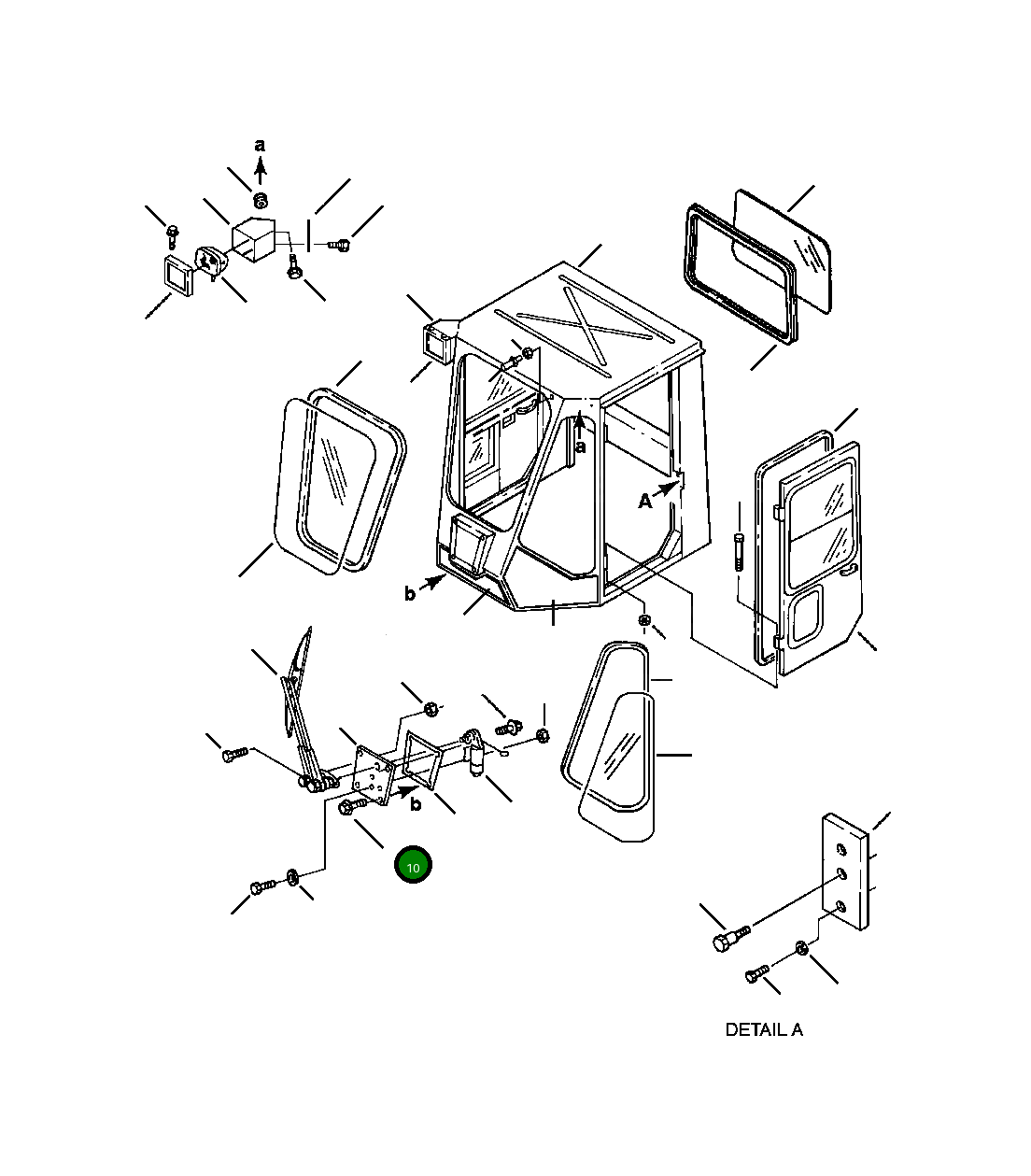 Болт 25 480 R1  Komatsu
