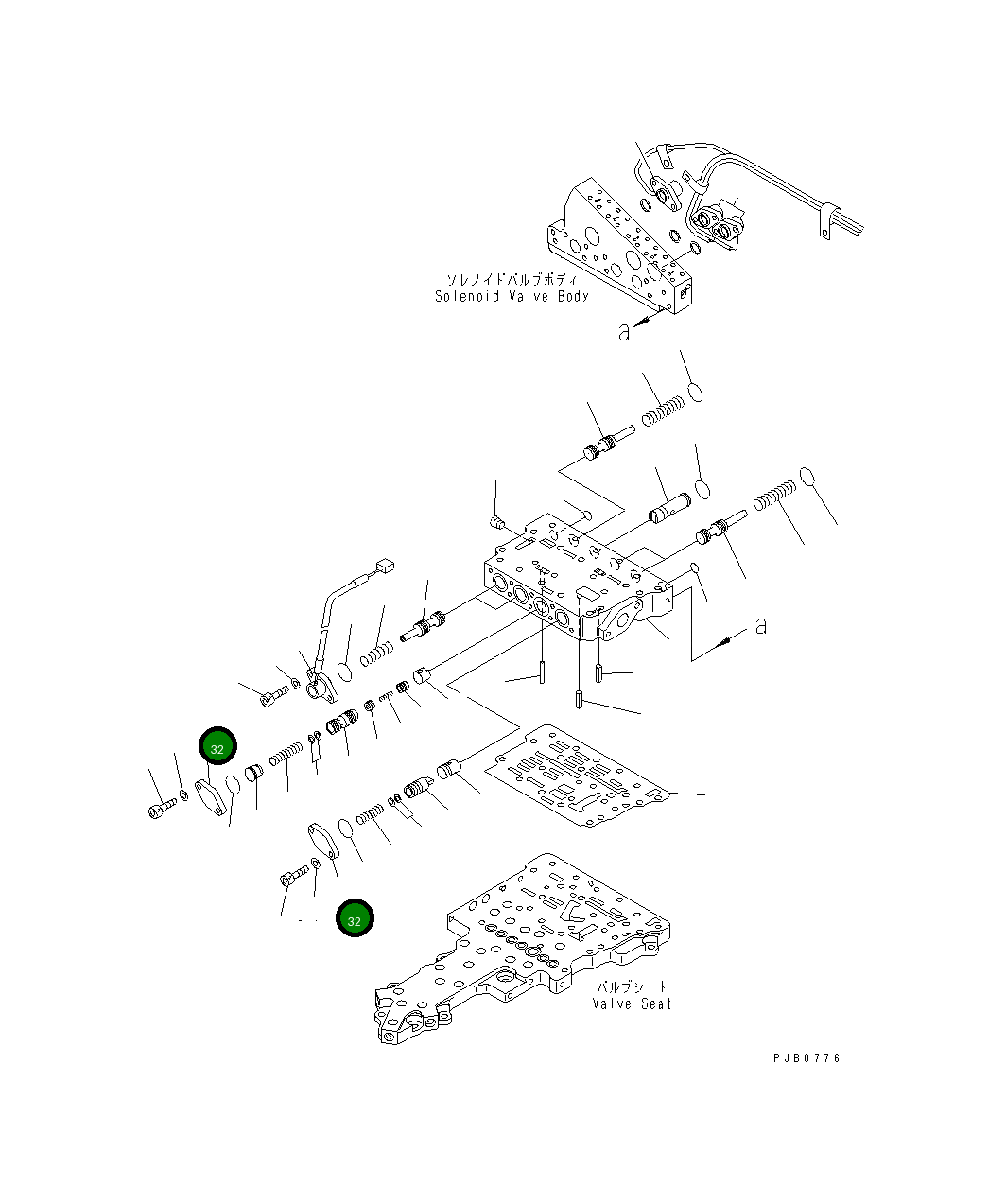 Крышка 17A-15-15810 Komatsu