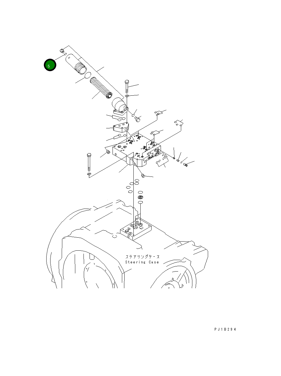 Кольцо уплотнительное (O-Ring) 170-09-17130 Komatsu