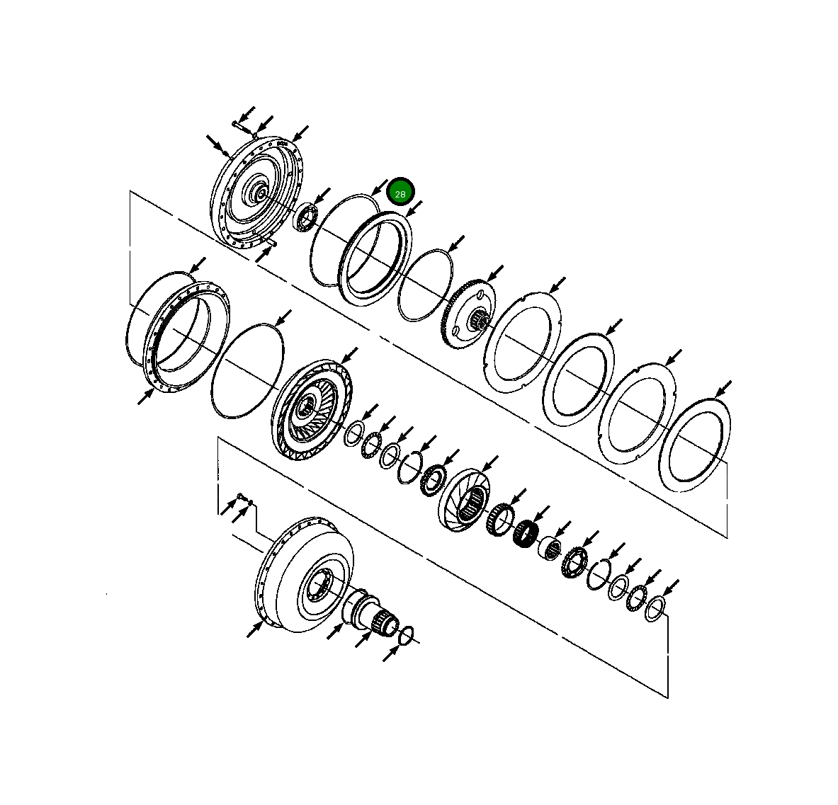 Кольцо уплотнительное (O-Ring) 1440 089 H1 Komatsu