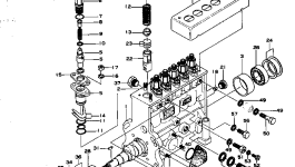 Прокладка DK022341-4130 Komatsu