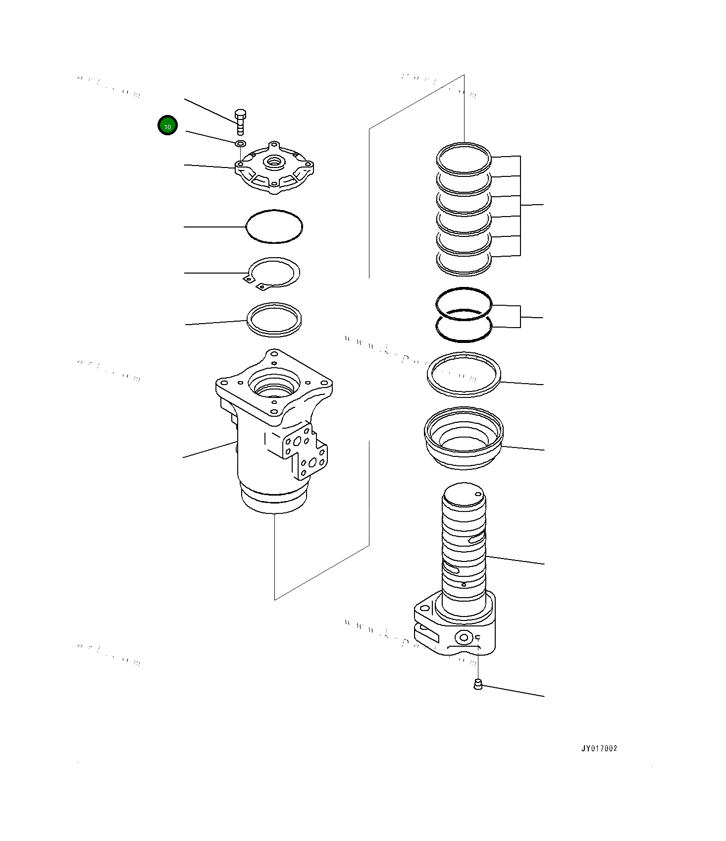 Болт 0101080835 Komatsu