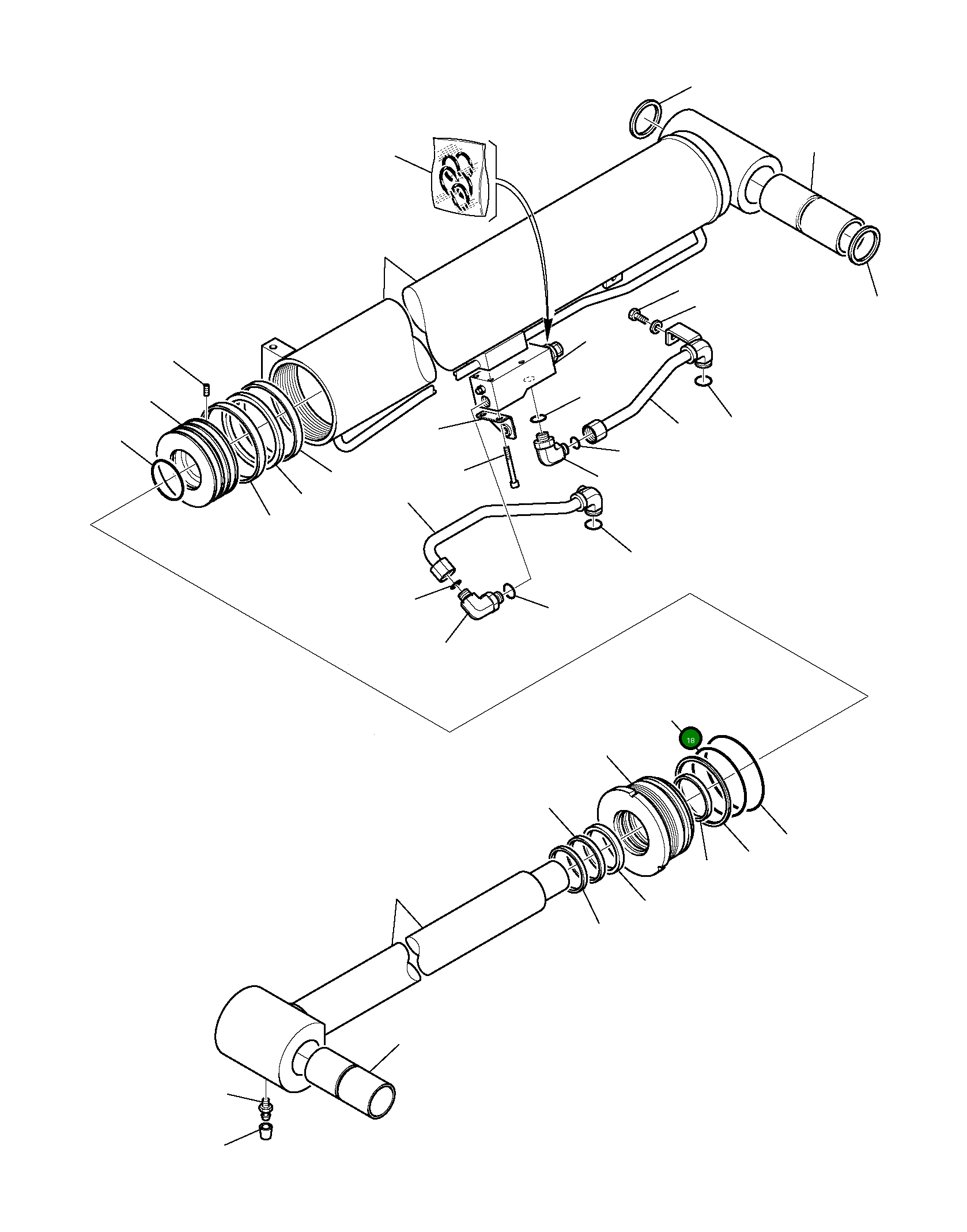 Кольцо уплотнительное (O-Ring) FDT1471527  Komatsu