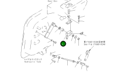 Рычаг 134-43-32120 Komatsu