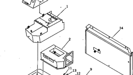 Крышка 418-944-1430 Komatsu