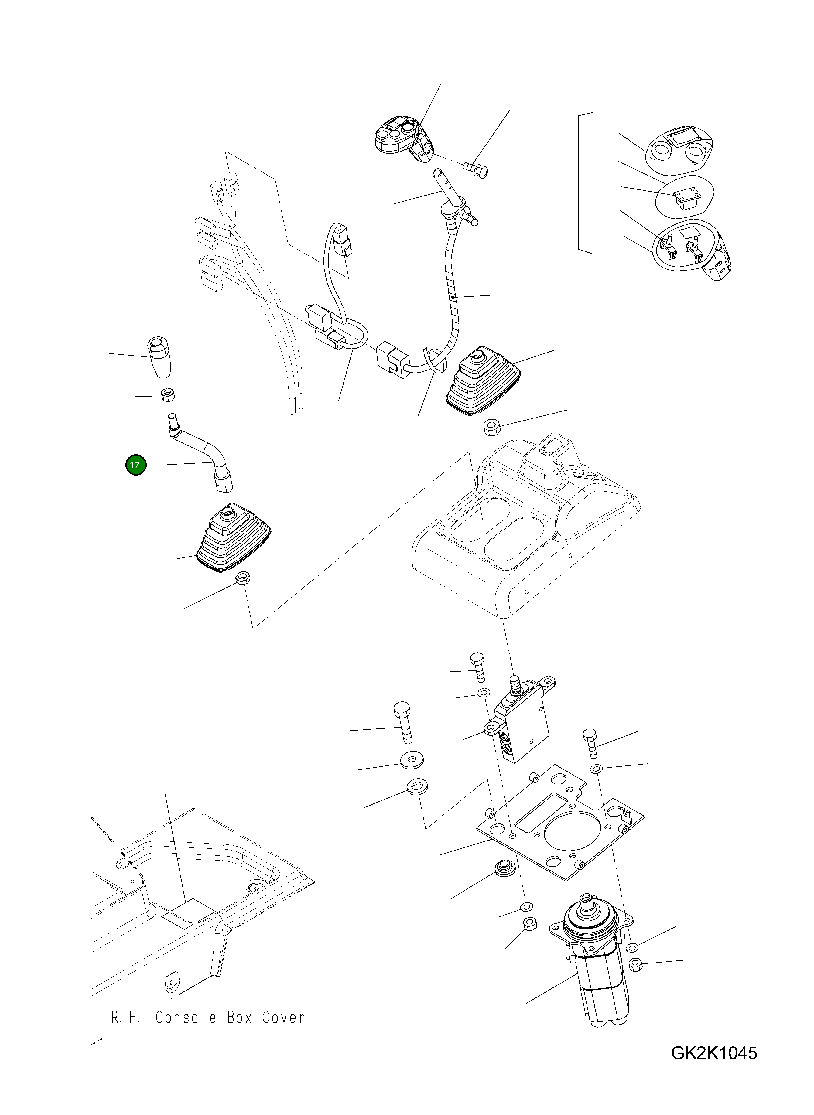 Рычаг 421-V91-3370 Komatsu