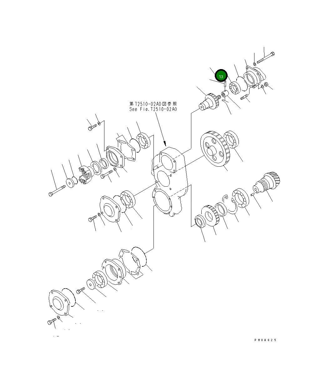 Подшипник 06002-30209 Komatsu