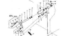 Рычаг 131-43-45130 Komatsu