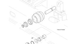 Крышка K1000923 Komatsu