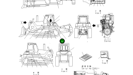 Пластина 17A-98-17120 Komatsu