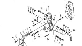 Крышка DK154500-6320 Komatsu