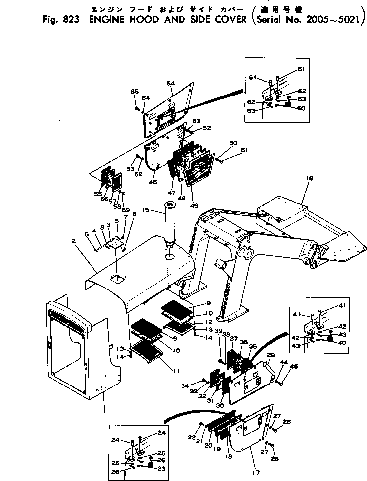 Крышка 145-54-32230 Komatsu