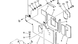 Лист 203-54-K1480 Komatsu