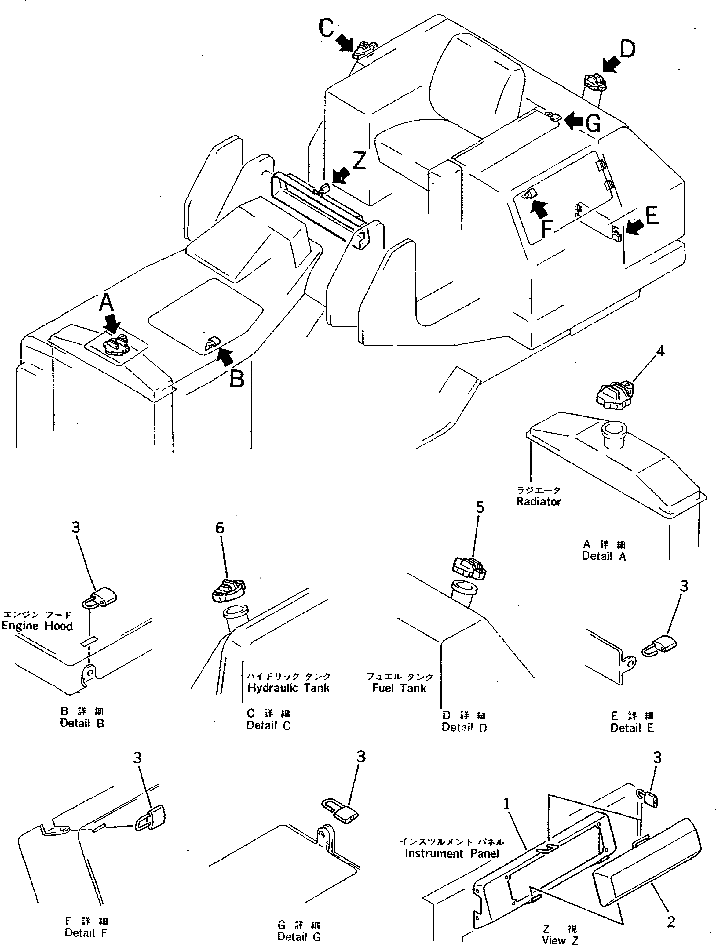 Крышка 135-06-32270 Komatsu