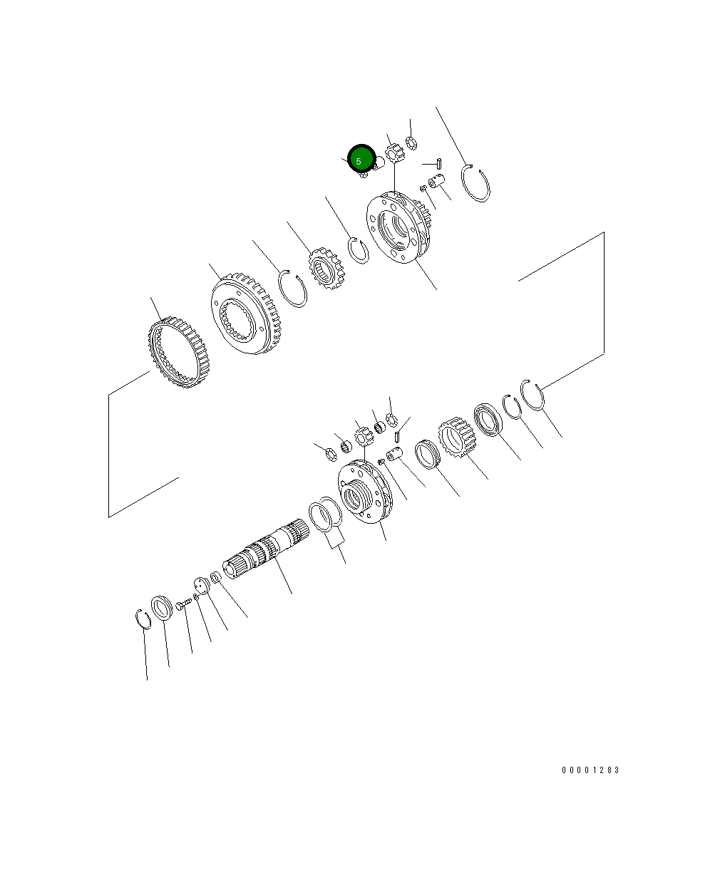 Подшипник 426-15-12962 Komatsu