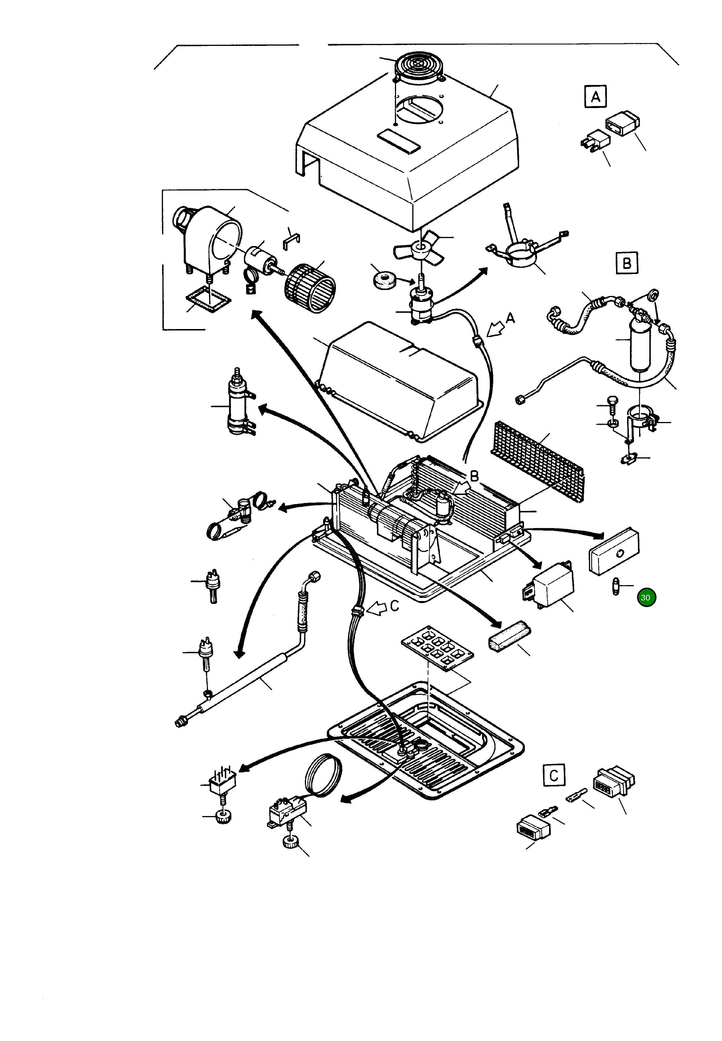 Предохранитель 8A 500 516 98 Komatsu