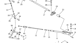 Рычаг 566-43-43410 Komatsu