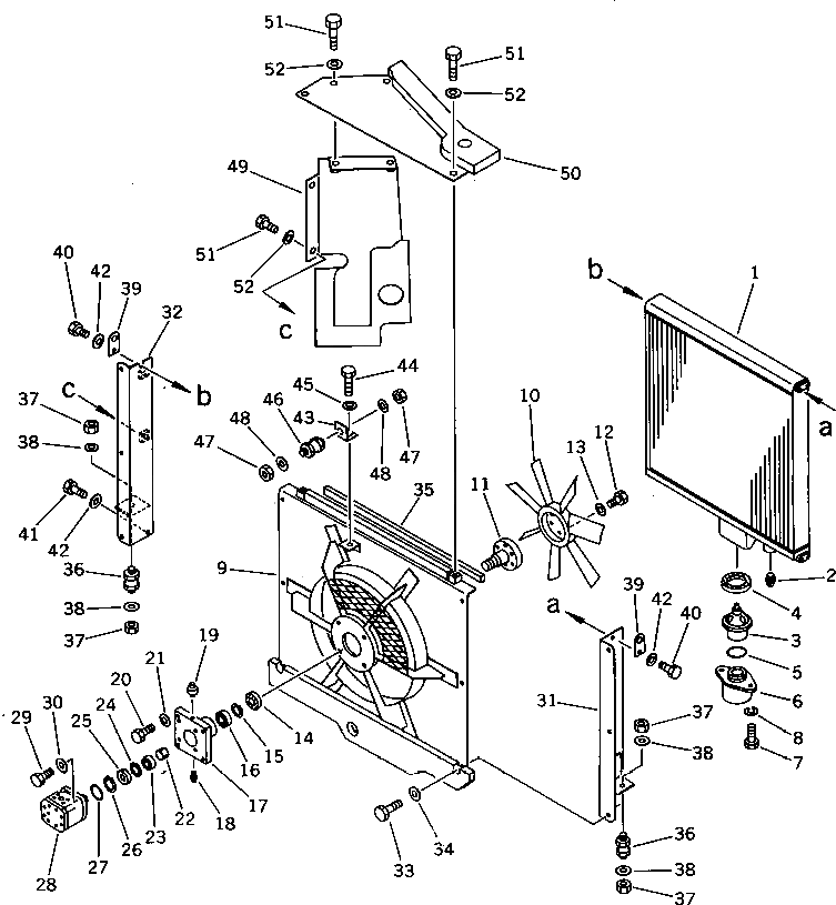 Крышка 22S-67-11440  Komatsu