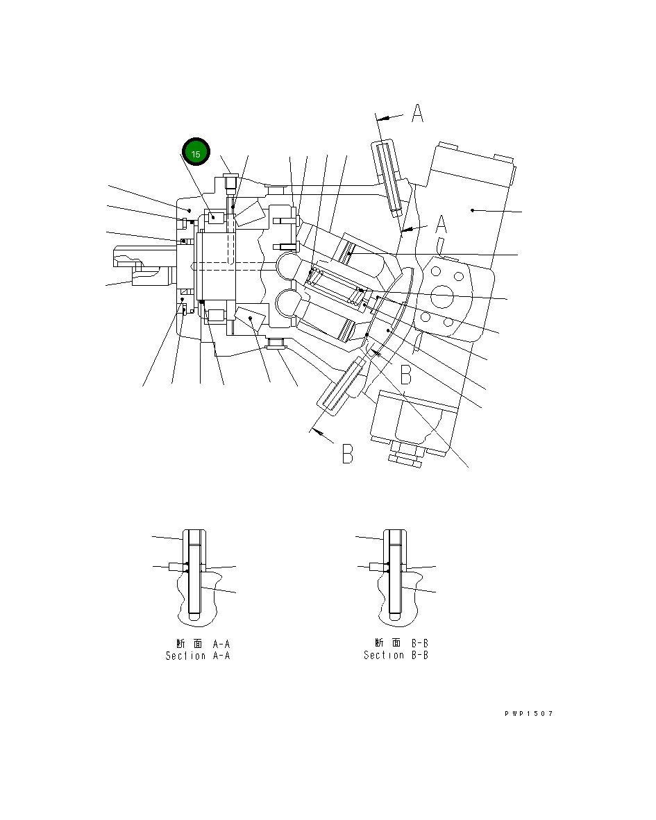 Подшипник 20G-60-K5970  Komatsu