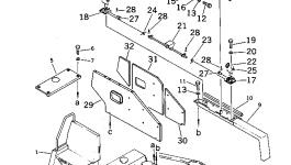 Крышка 20B-54-31250 Komatsu