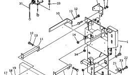 Основание 262-870-3310 Komatsu