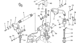 Рычаг 101-Z54-1340 Komatsu