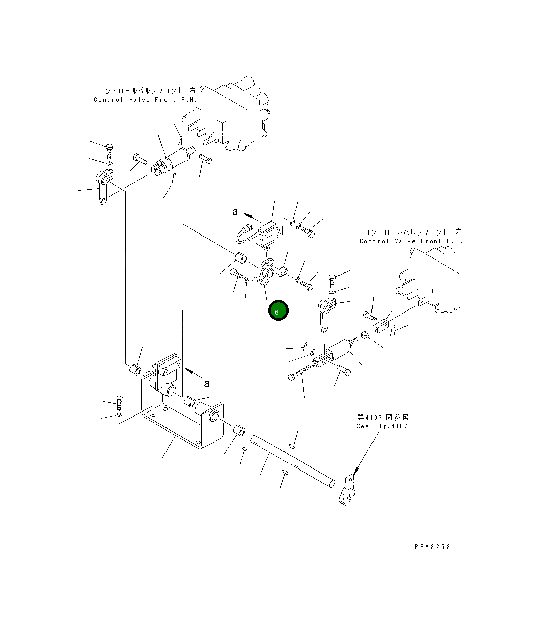 Рычаг 21E-43-11130 Komatsu