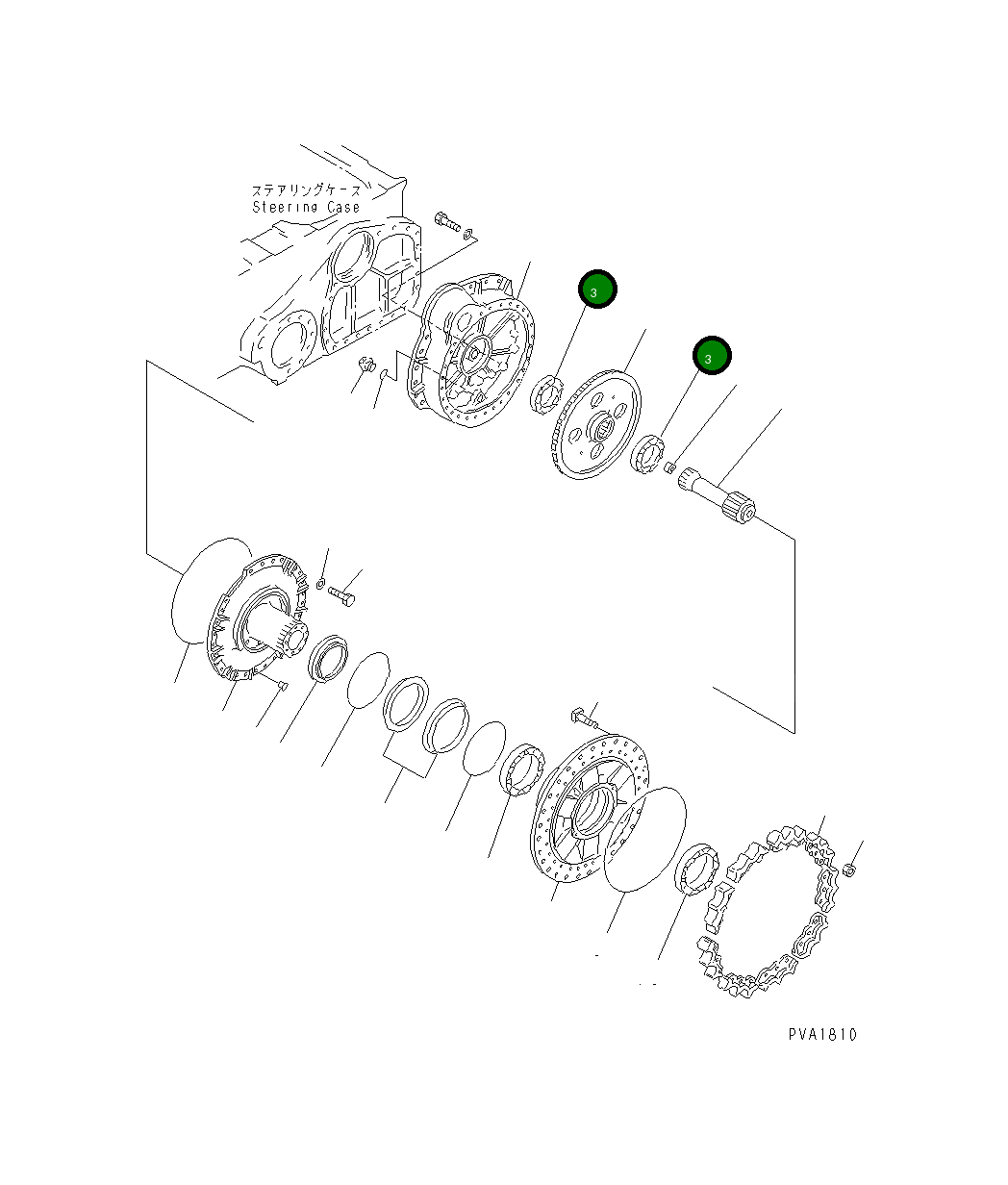 Подшипник 14X-27-11760 Komatsu
