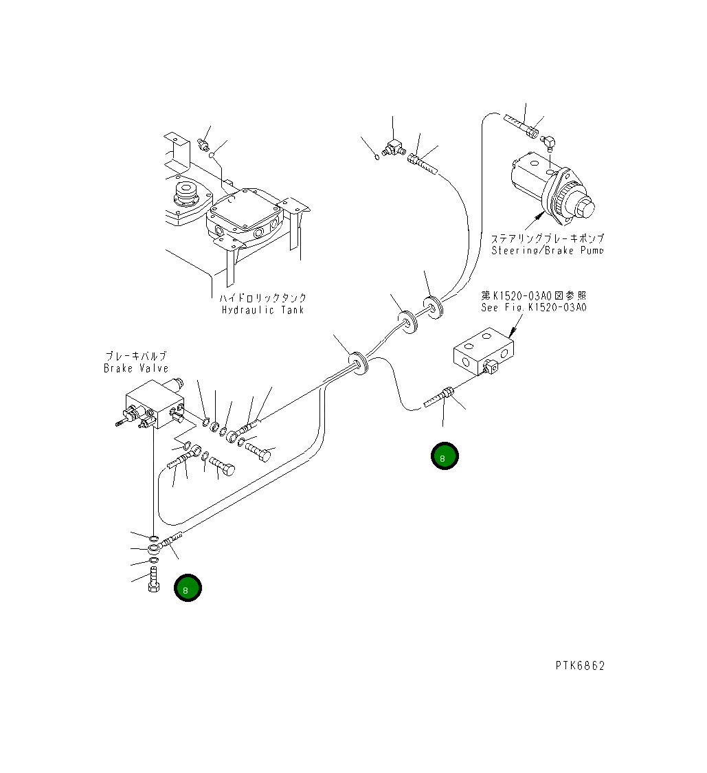 Пластина, F6 20G-62-K4670 Komatsu