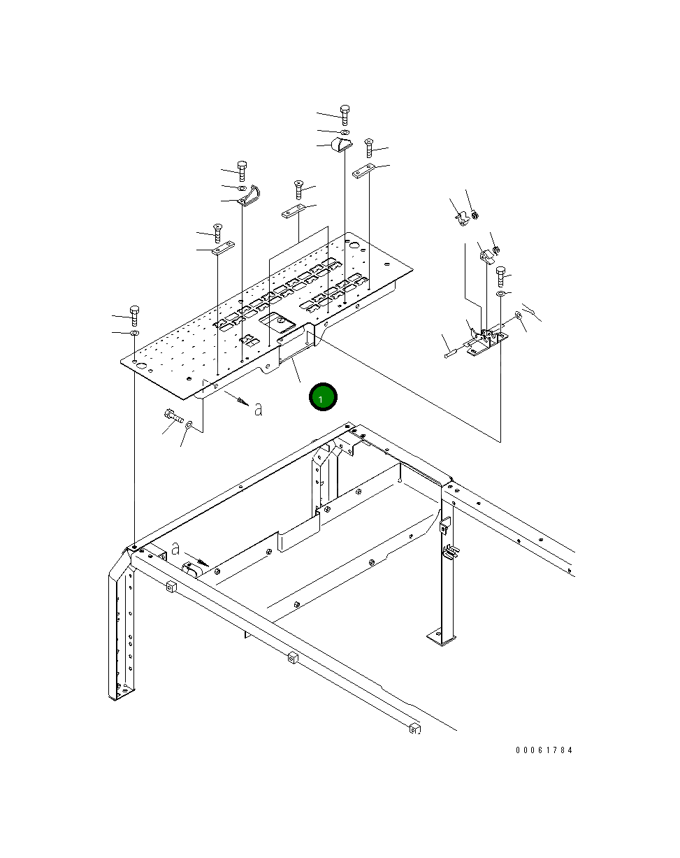 Крышка 8234-54-2511  Komatsu