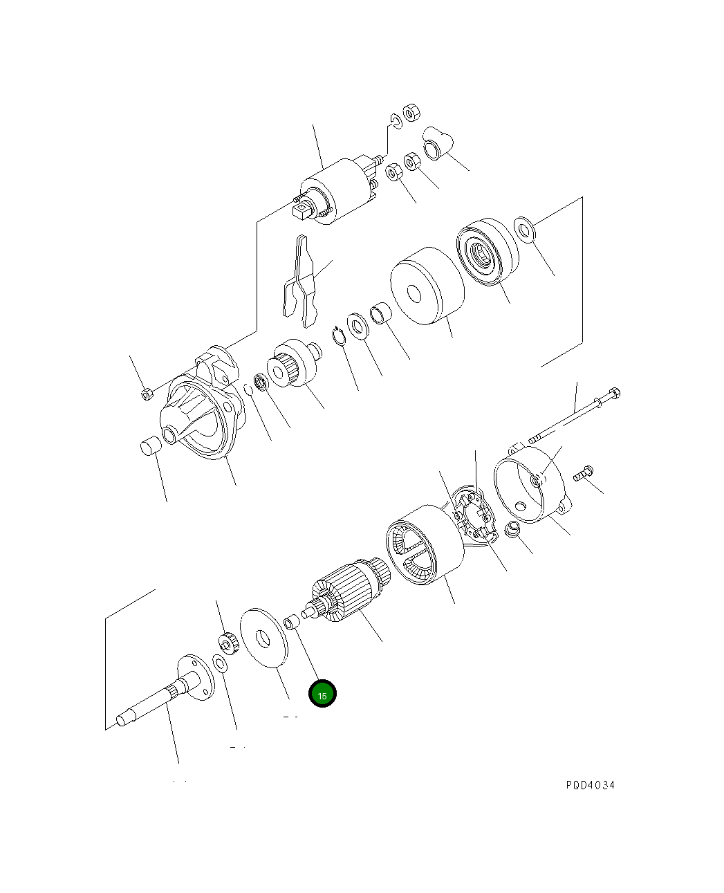 Подшипник YMX9491034320 Komatsu