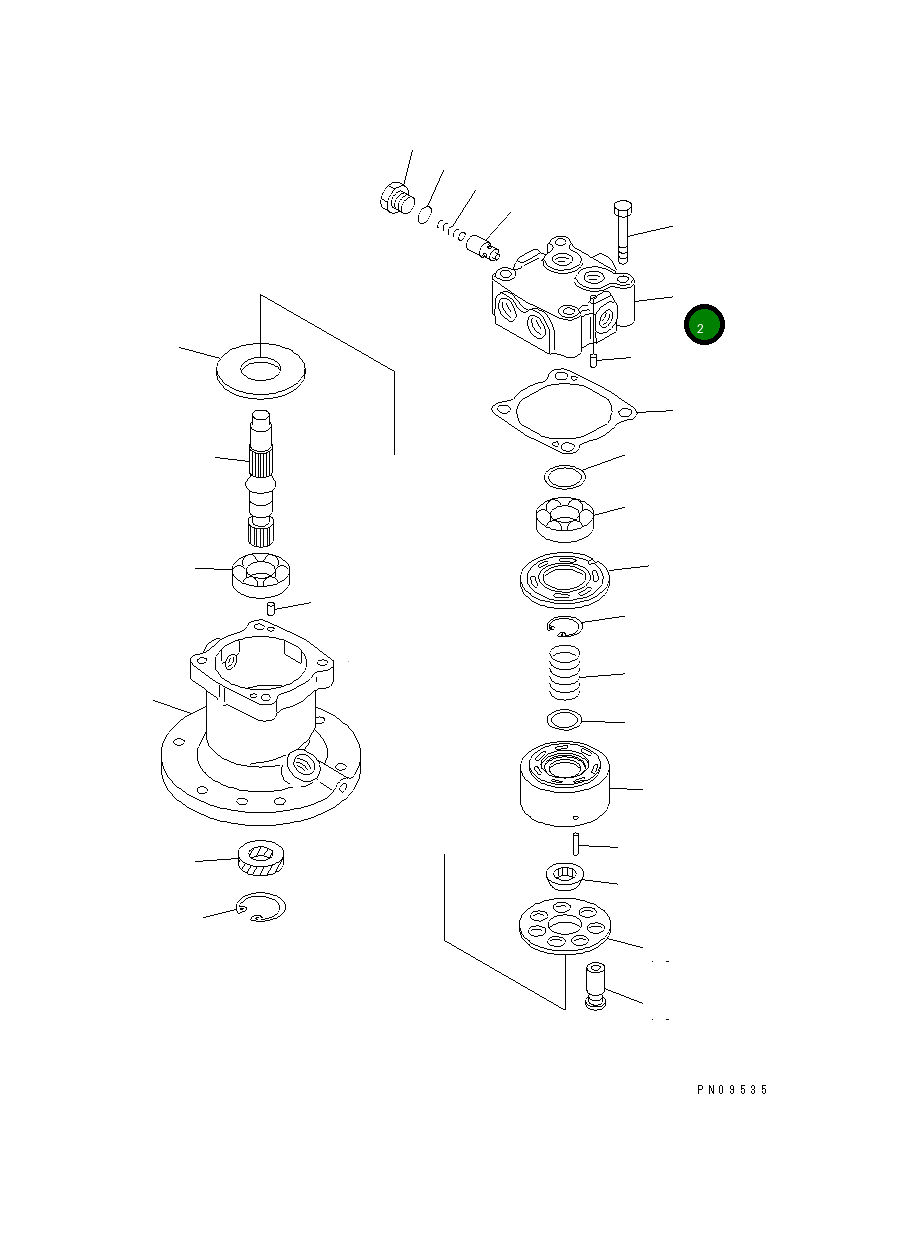 Крышка,END 708-7S-11512 Komatsu