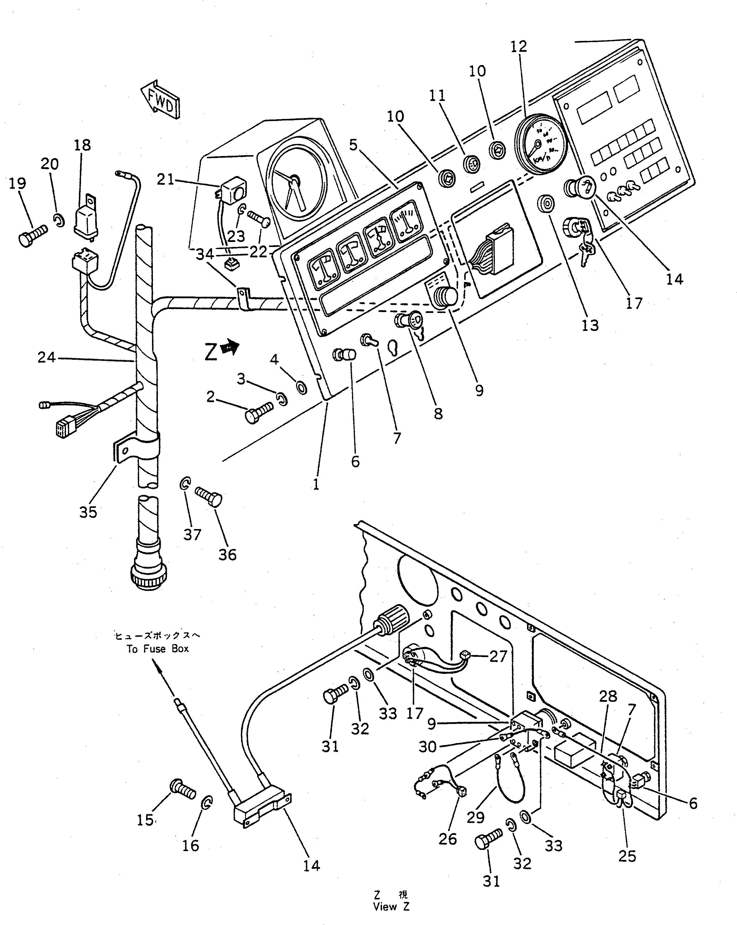 Крышка 22W-06-12580 Komatsu