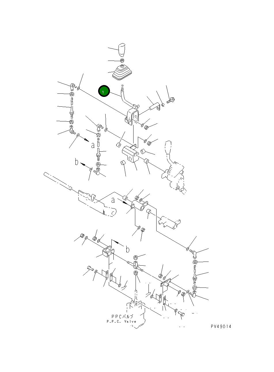 Рычаг 419-S35-2150 Komatsu
