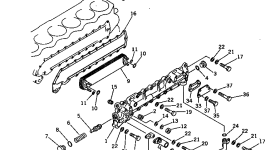 Крышка 6136-61-6610  Komatsu