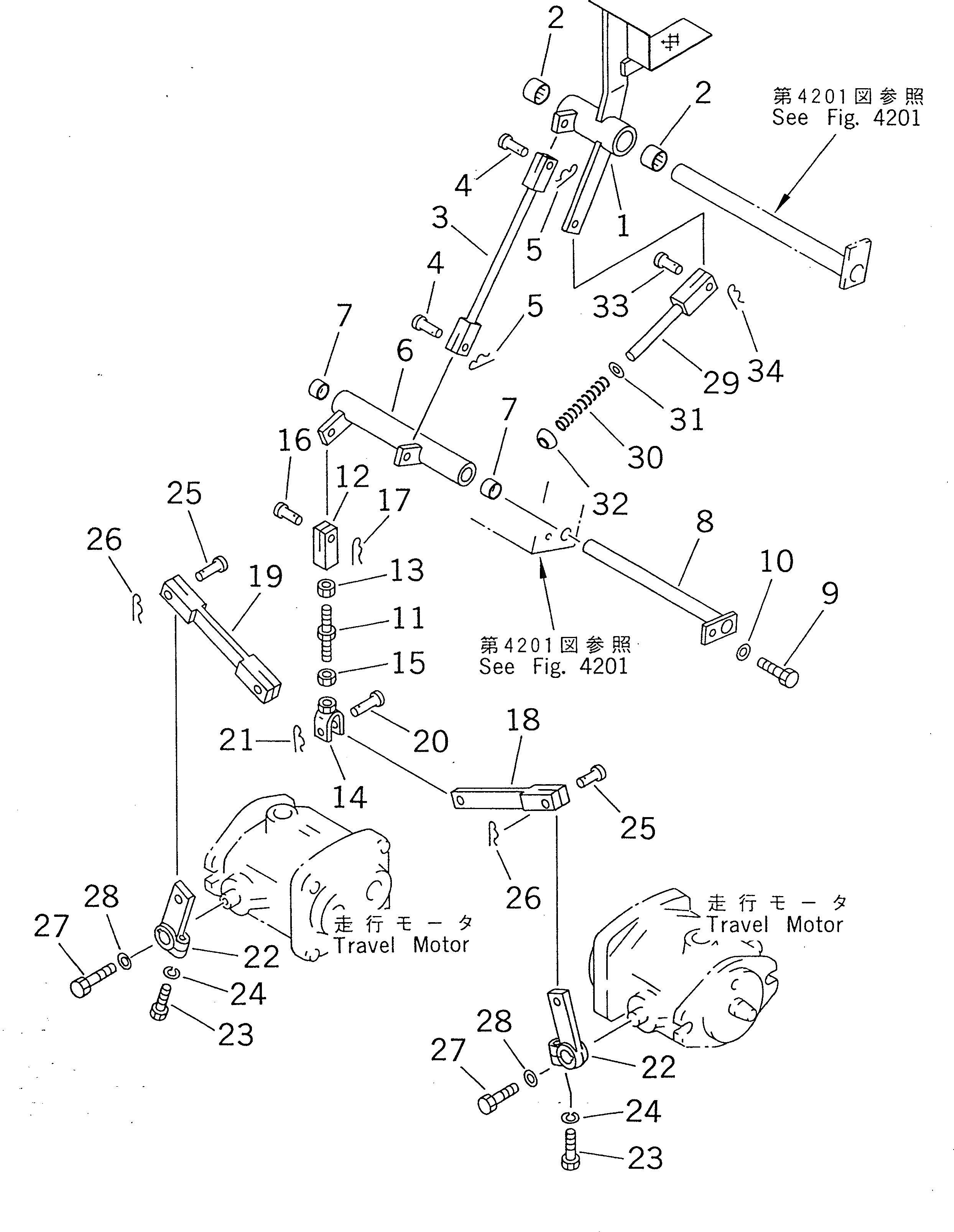 Подшипник FF7830-40140 Komatsu