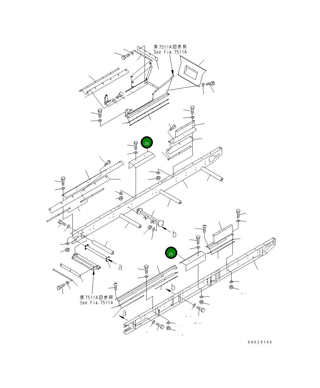 Крышка KWKKS-75-71740 Komatsu