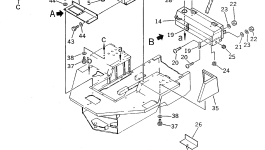 Пол 415-54-12183 Komatsu