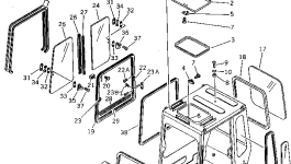 Кабина 20T-54-25111 Komatsu